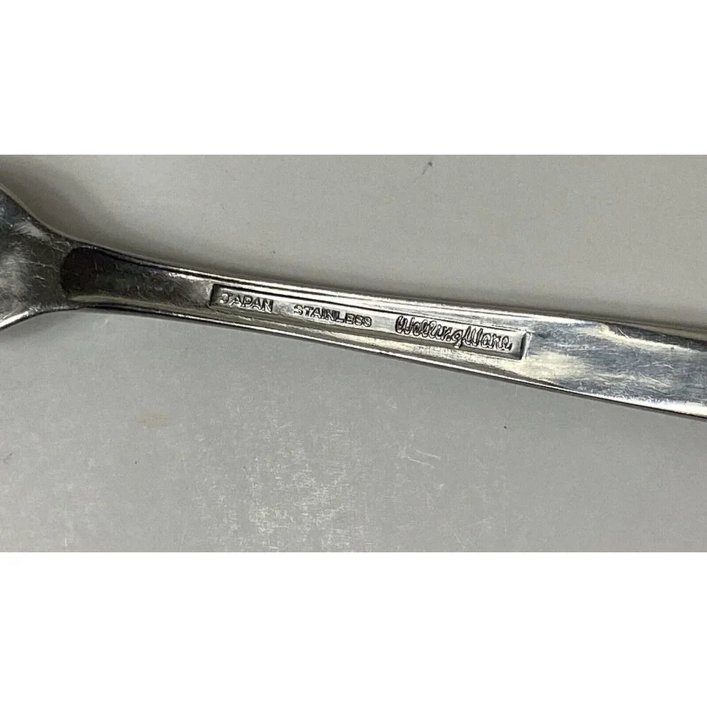 VTG Wellingware Stainless Japan Lot 5 Cocktail Seafood Forks Silverware Flatware